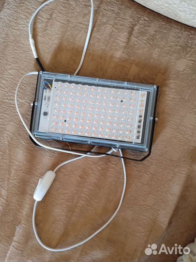 Прожектор светодиодный, фитолампа