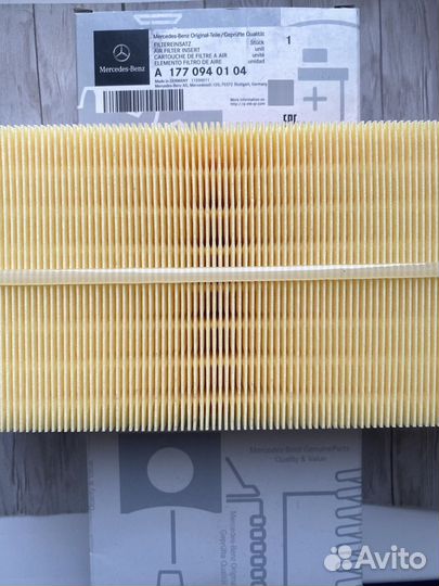 Фильтра для Mersedes