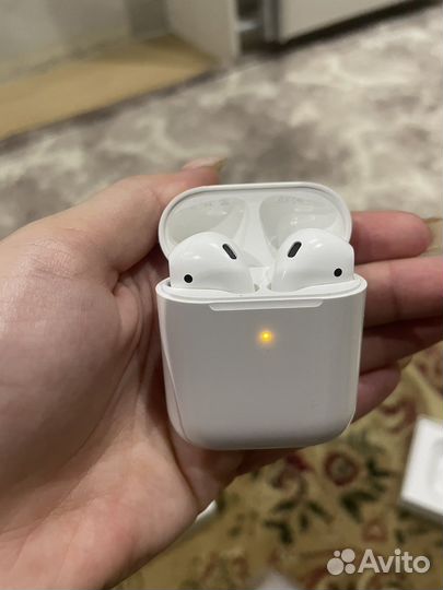 Беспроводные наушники apple airpods 2