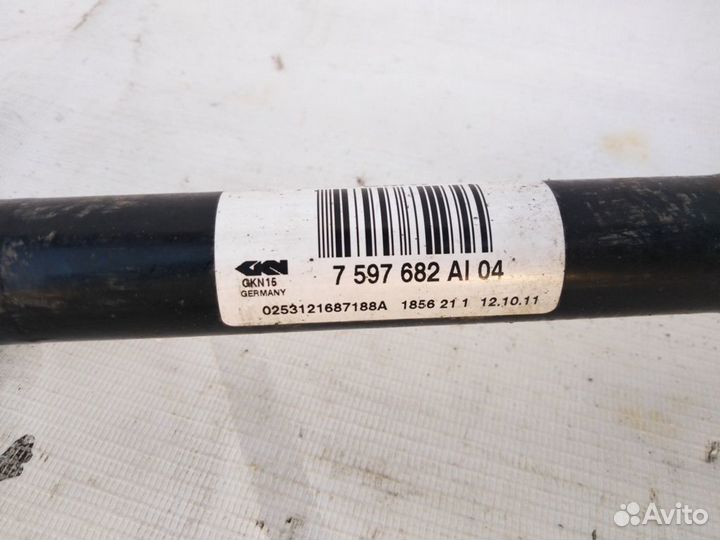 Привод правый МКПП BMW 1 BMW F20