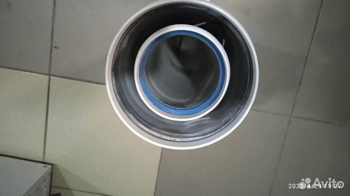 Удлинитель коаксиальный 60х100-500мм универсальный