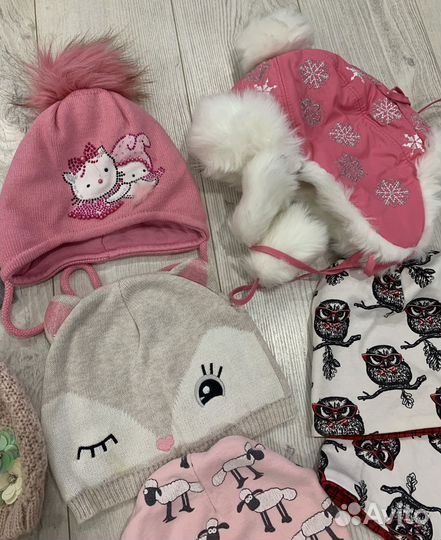 Шапки шарфы снуды варежки