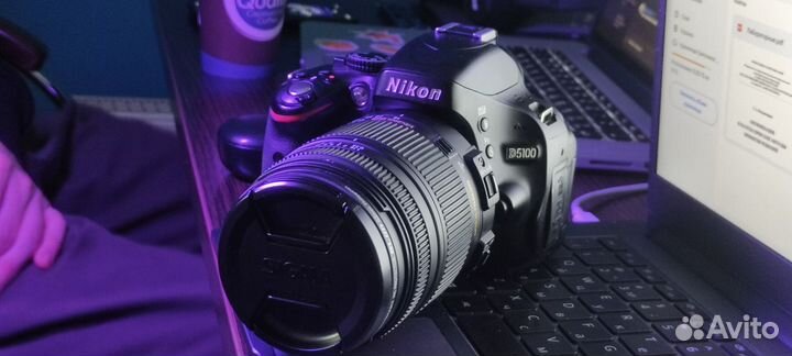 Nikon d5100 kit + 2 объектива