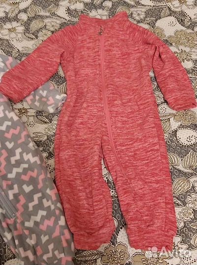 Флисовый комбинезон
