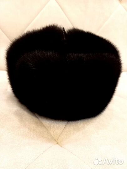 Норковая шапка мужская