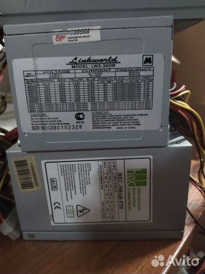 Продаю блоки питания + двд привод