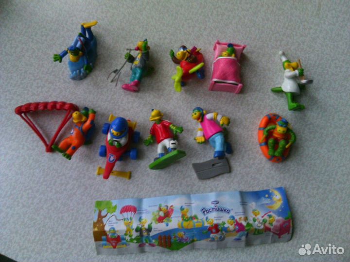 Растишка. Киндер игрушки