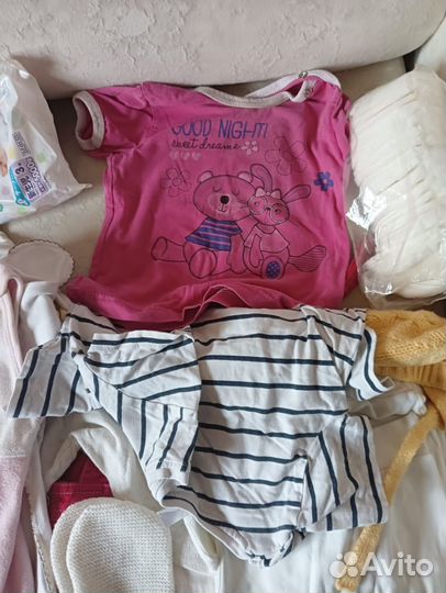 Вещи пакетом на девочку от 0 до 2 лет