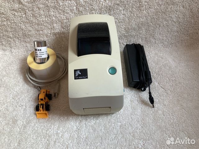 Принтер термотрансферный Zebra TLP 2824 Plus