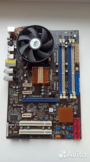 Материнская плата 775 ddr3 - ddr2 комплект