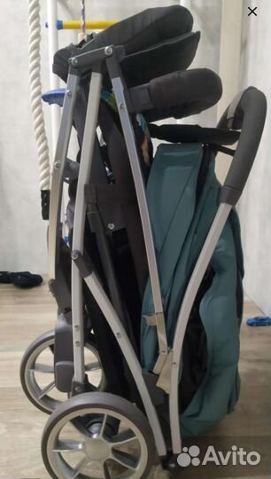 Прогулочная коляска happi baby elegance v2 aqua