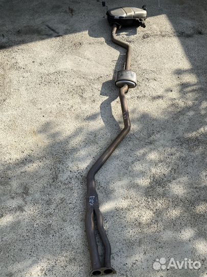 Выхлопная трасса на BMW E87 N46