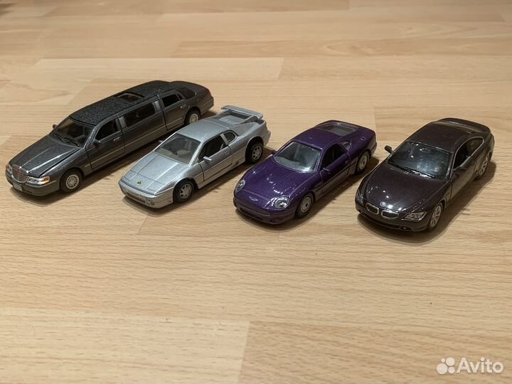 Автомодели 1:43 Pontiac Honda Chevrolet