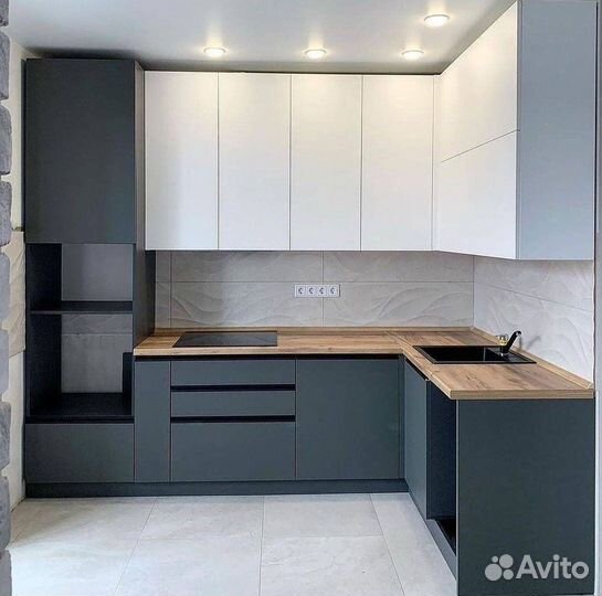 Кухонный гарнитур на заказ. Долговечные материалы