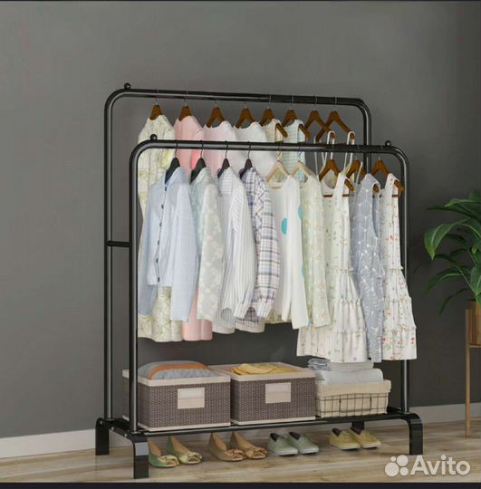 Вешалка напольная. Обувница