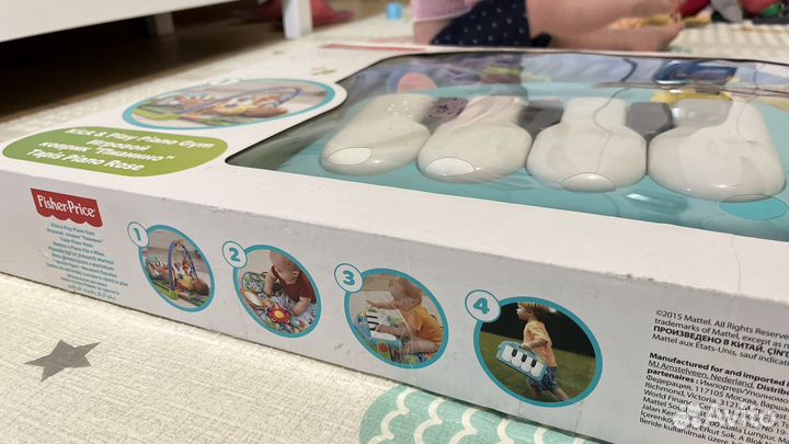 Развивающий коврик fisher price