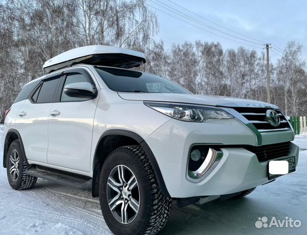 Автобокс на крышу Toyota Fortuner 460L Ash54