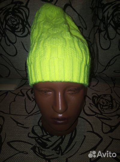 Шапки тыковки. Новые. Неон