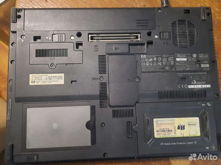 Ноутбук hp compaq nc 6400 в рабочем состоянии