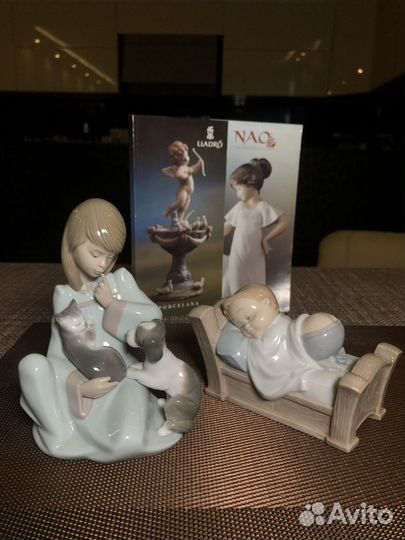 Статуэтки Ladro и Nao Lladro