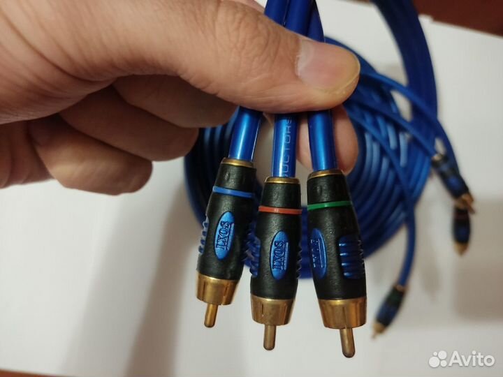 Кабель ixos studio component video. Коаксиальный