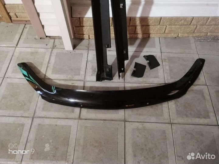 Пороги оригинальные на Hyundai Santa Fe