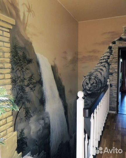 Роспись стен, граффити оформление. сделаем красиво