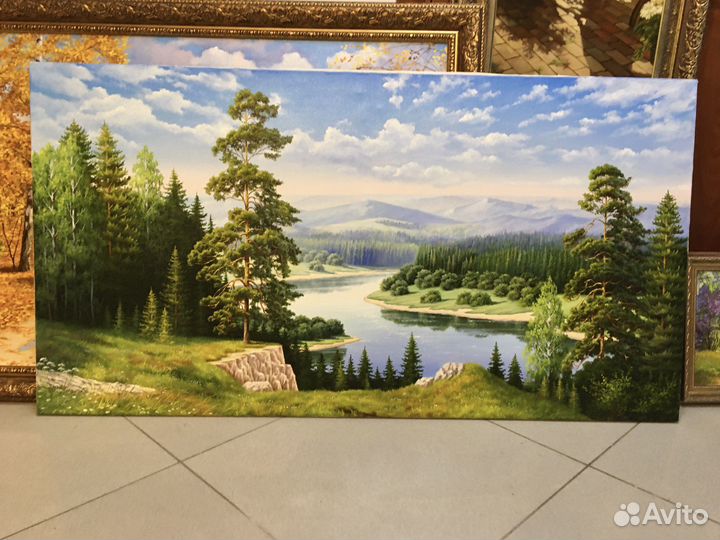 Катина маслом на холсте 