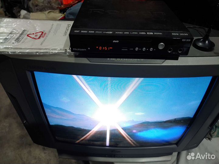 Телевизор Видеомагнитофон DVD-проигрыватель Тюнер