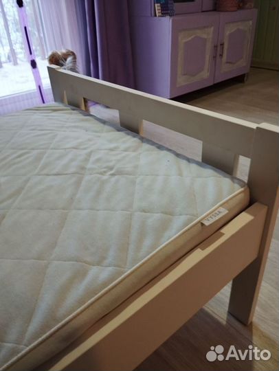 Кровать IKEA sultan lade 70x160 с матрасом