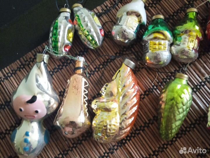 Елочные игрушки СССР