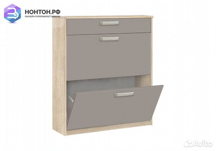 Обувница Сонома 3.05 дуб сонома / капучино