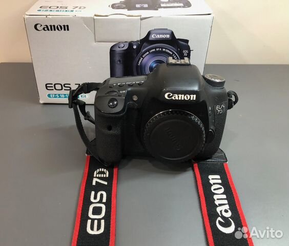 Фотоаппарат Canon EOS 7D купить в Москве | Электроника | Авито