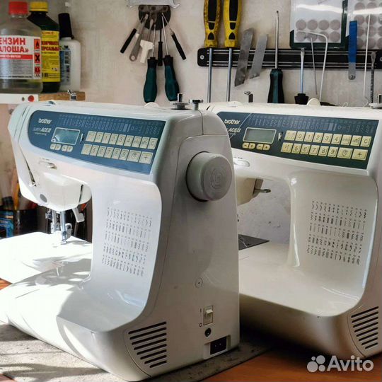 Ремонт кнопок панели Brother Super Ace II