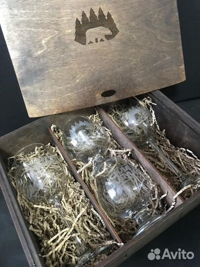 Бокалы с именной гравировкой