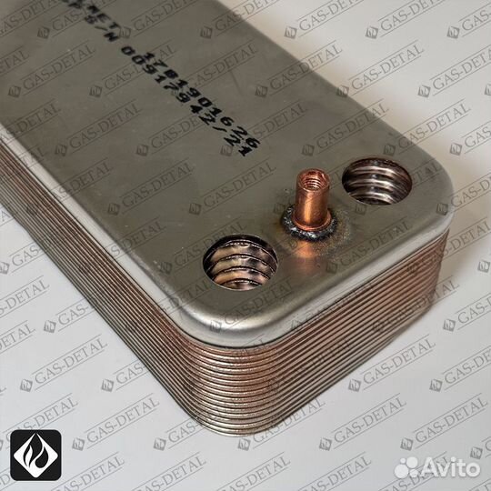 Теплообменник гвс 16 пл. Ariston/Viessman и др