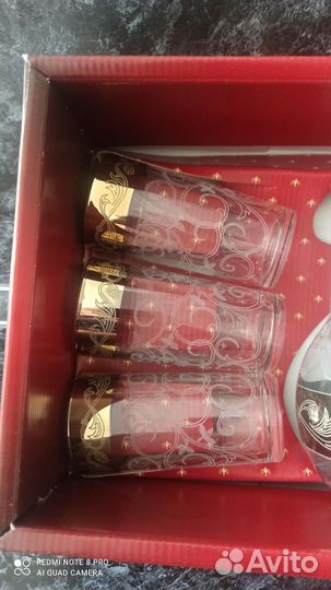 Набор графин и 6 стаканов