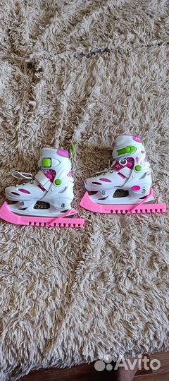 Коньки детские раздвижные nordway