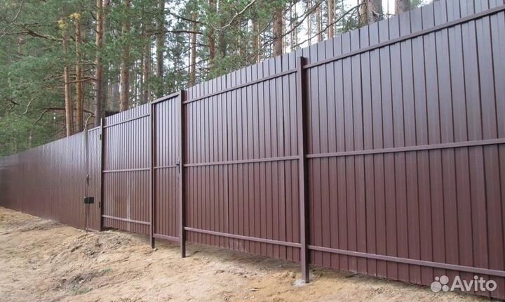 Заборы под ключ