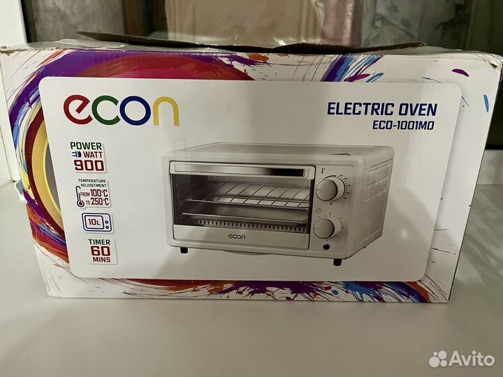 Электрическая мини печь новая