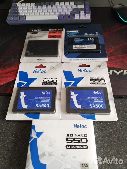SSD 2TB 1TB 500GB 480GB 240GB 120GB netac Kingston