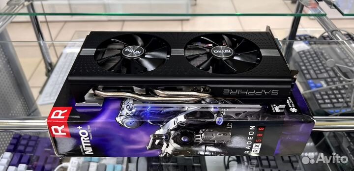 Видеокарта Sapphire RX 580 nitro + 4GB/Гарантия