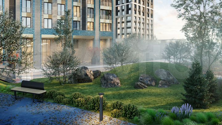 2-к. квартира, 63,2 м², 21/34 эт.