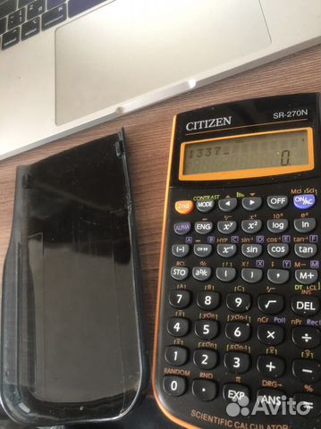 Калькулятор для егэ citizen sr-270n