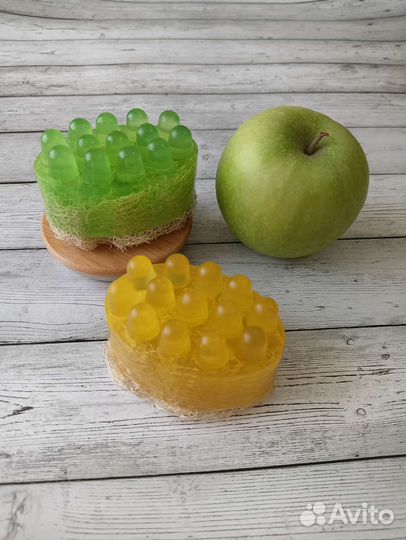 Массажное мыло с люфой