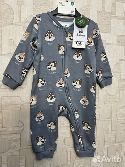 Слип комбинезон на молнии поддева C&A