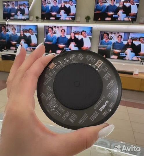 Зарядка беспроводная Baseus Simple 2 15W