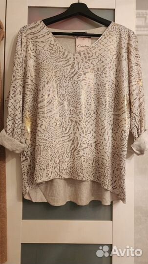 Новая Кофта и Юбка р.54-52 Италия с Золотом