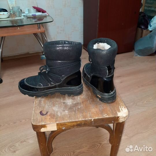Полусапожки зимние. Р. 22