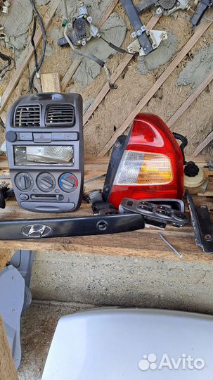 Фара задняя на hyundai accent